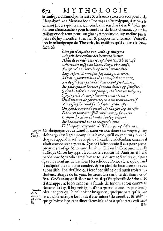 Mythologie, Paris, 1627 - VII, 2 : De Hercule, p. 672