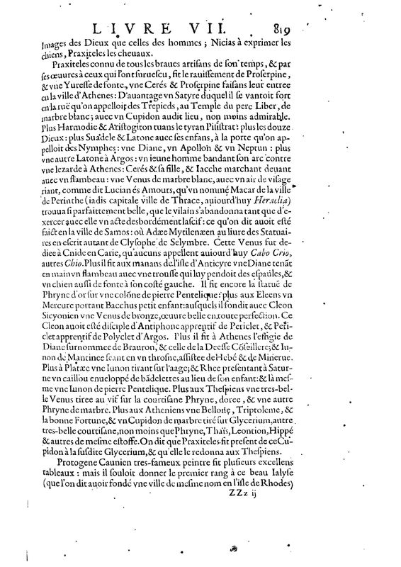Mythologie, Paris, 1627 - VII, 17 : De Dedale, p. 819