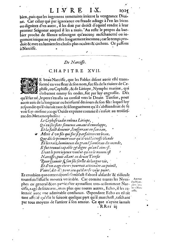 Mythologie, Paris, 1627 - IX, 16 : De Mydas, p. 1025
