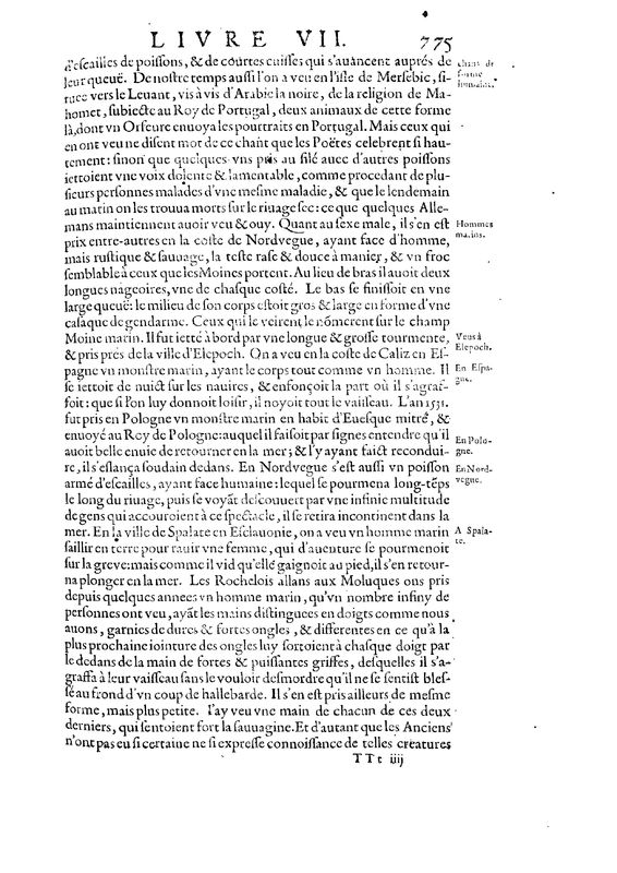 Mythologie, Paris, 1627 - VII, 14 : Des Serenes, p. 775