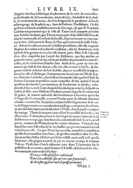 Mythologie, Paris, 1627 - IX, 13 : D’Achille, p. 1011