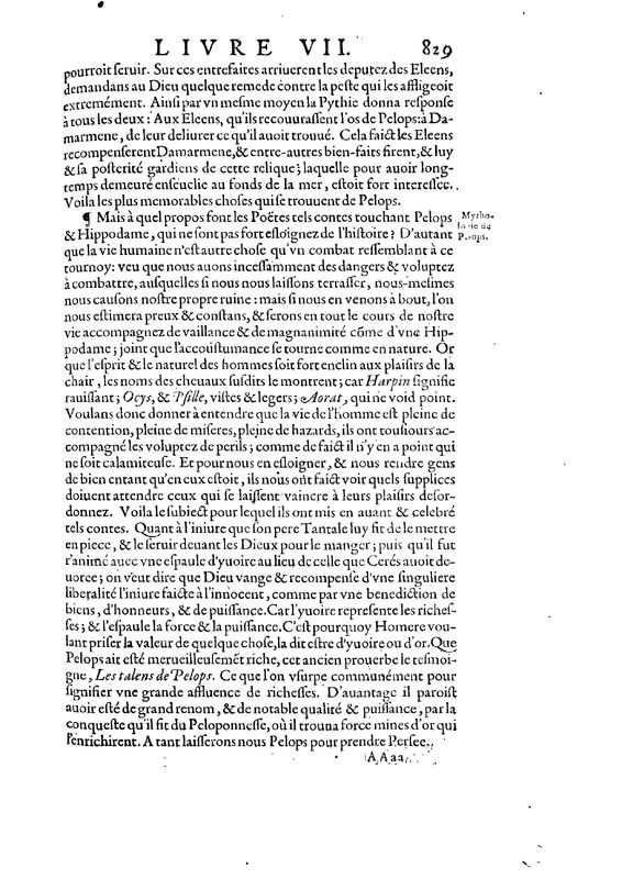 Mythologie, Paris, 1627 - VII, 18 : De Pelops, p. 829