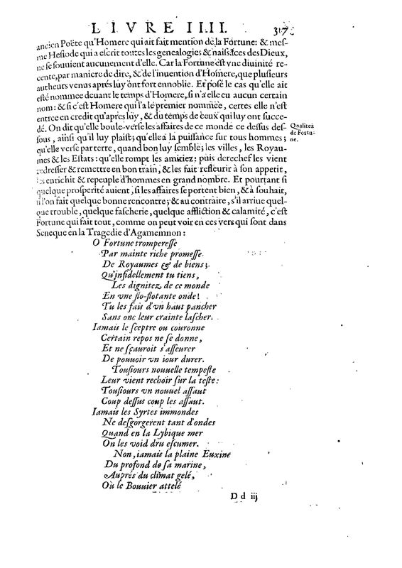 Mythologie, Paris, 1627 - IV, 10 : De Fortune, p. 317