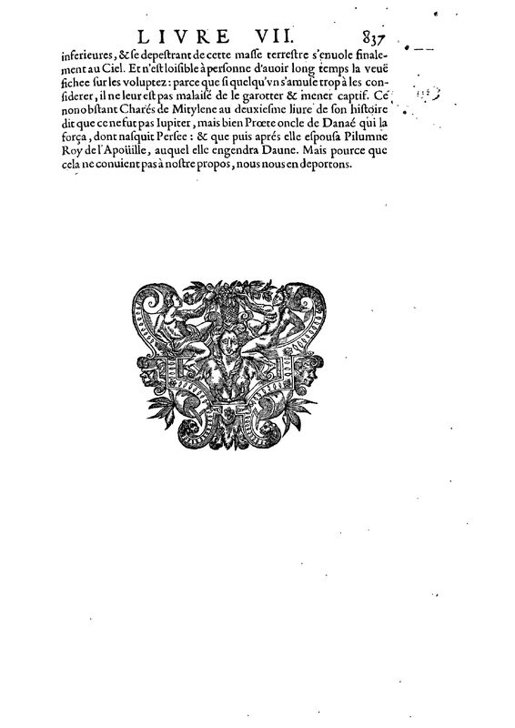 Mythologie, Paris, 1627 - VII, 19 : De Persee, p. 837