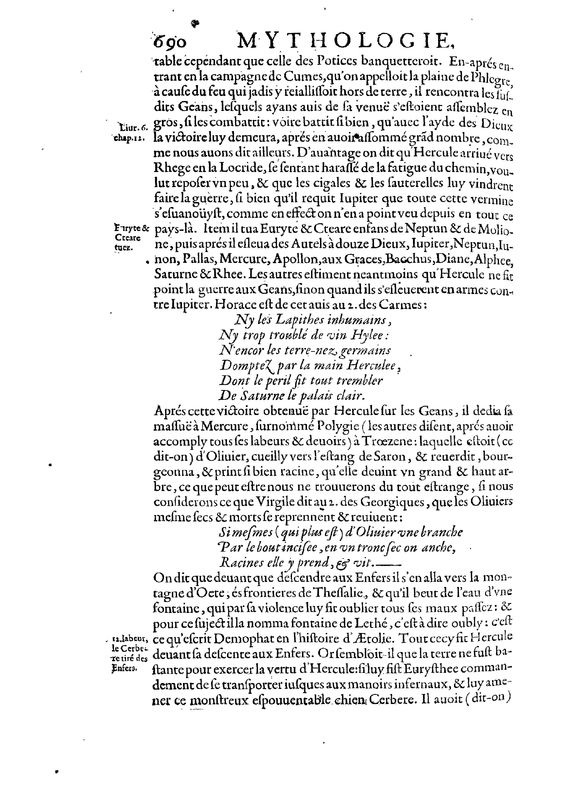 Mythologie, Paris, 1627 - VII, 2 : De Hercule, p. 690