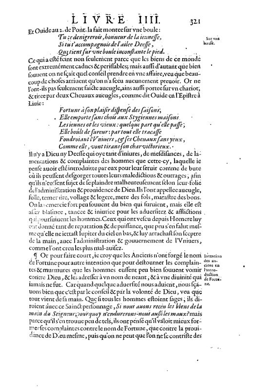 Mythologie, Paris, 1627 - IV, 10 : De Fortune, p. 321
