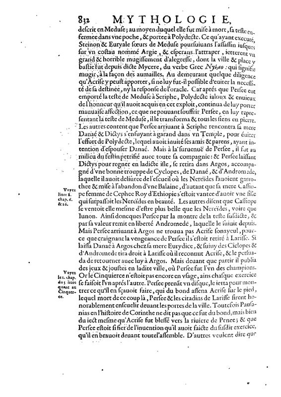Mythologie, Paris, 1627 - VII, 19 : De Persee, p. 832