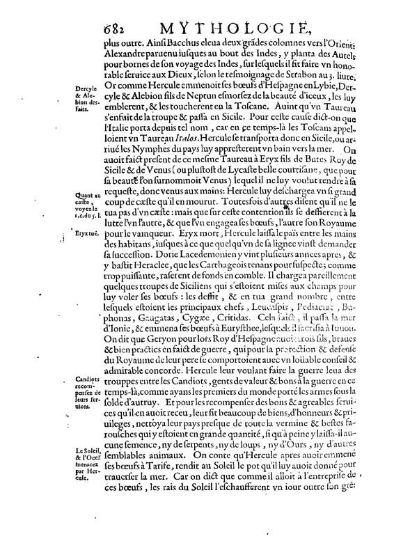 Mythologie, Paris, 1627 - VII, 2 : De Hercule, p. 682