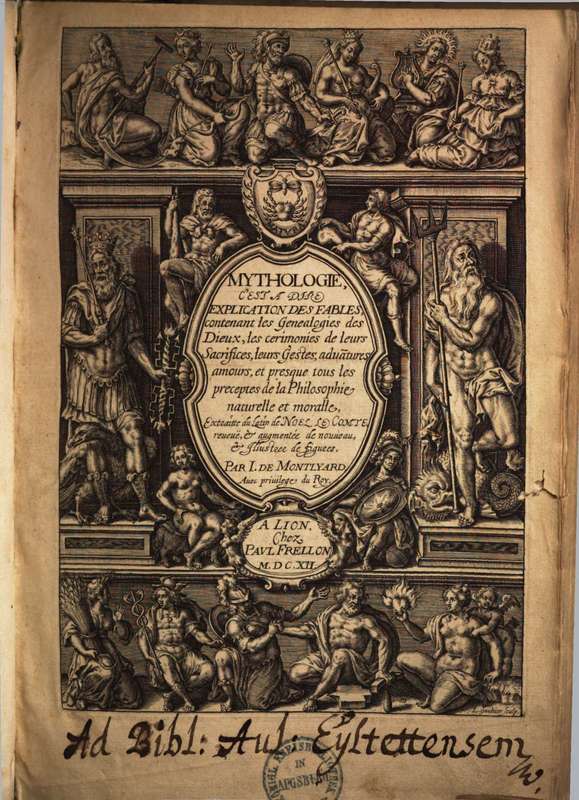 Mythologie, Lyon, 1612 - Frontispice, n.p.