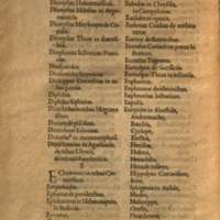 Mythologia, Francfort, 1581 - Catalogus nominum variorum scriptorum, et operum, quorum sententiae vel verba in his Mythologicis citantur, 4v°