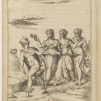 Imagini, Venise, 1571 - 88 : Mercure et les Grâces