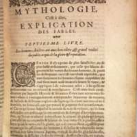 Mythologie, Lyon, 1612 - VII : Les hommes illustres ont avec bons tiltres, & grand’utilité du public acquis de la gloire & reputation, p. [695]
