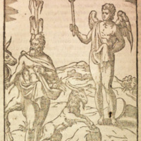 Mythologie, Lyon, 1612 - Les deux Priape