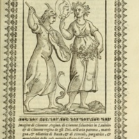 Nove Imagini, Padoue, 1615 - 056 : Junon à la couronne de lys, au lierre et à la peau de Panthère