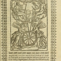 Nove Imagini, Padoue, 1615 - 148 : Apollon et les Saisons faisant tourner la roue de l'année