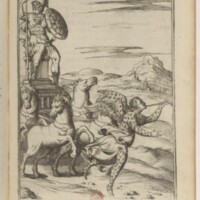 Imagini, Venise, 1571 - 62 : Mars armé sur son char, précédé par la Renommée