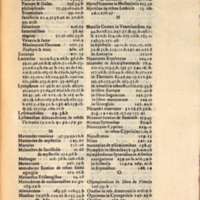Mythologia, Venise, 1567 - Index nominum et locorum variorum scriptorum, 312r°