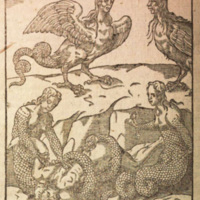 Mythologie, Lyon, 1612 - Les Harpyes ou Lamia