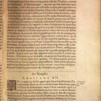Mythologie, Lyon, 1612 - V, 11 : Des Oreades, p. [481]