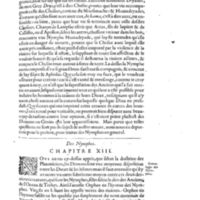 Mythologie, Paris, 1627 - V, 13 : Des Nymphes, p. 455