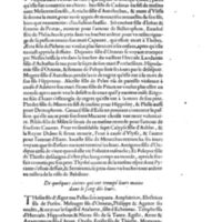 Mythologie, Paris, 1627 - Recherches : Observations curieuses sur divers sujets de la mythologie, p. 27