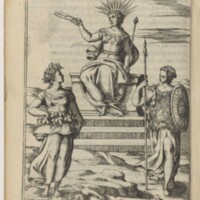 Imagini, Venise, 1571 - 28 : Junon à la couronne de lys, au lierre et à la peau de Panthère ; Junon Sospita