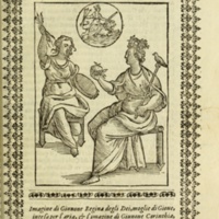 Nove Imagini, Padoue, 1615 - 054 : Junon d'après Marcianus Capella