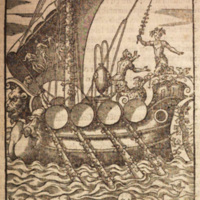 Mythologie, Lyon, 1612 - Le navire de Bacchus