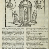 Mythologia, Padoue, 1616 - 93 : Le temple de Vesta