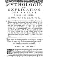 Mythologie, Paris, 1627 - VI, 01 : Que nous ne devons point murmurer contre Dieu, si nous luy demandons quelque chose qu’il ne nous veuille accorder