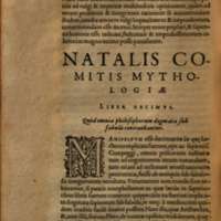 Mythologia, Francfort, 1581 - IX, 20 : De Momo, p. 1026