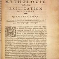 Mythologie, Lyon, 1612 - IX : Combien sagement les anciens ont introduit leur religion, les honneurs de leurs Prestres, & le lieu des enfers, p. [981]